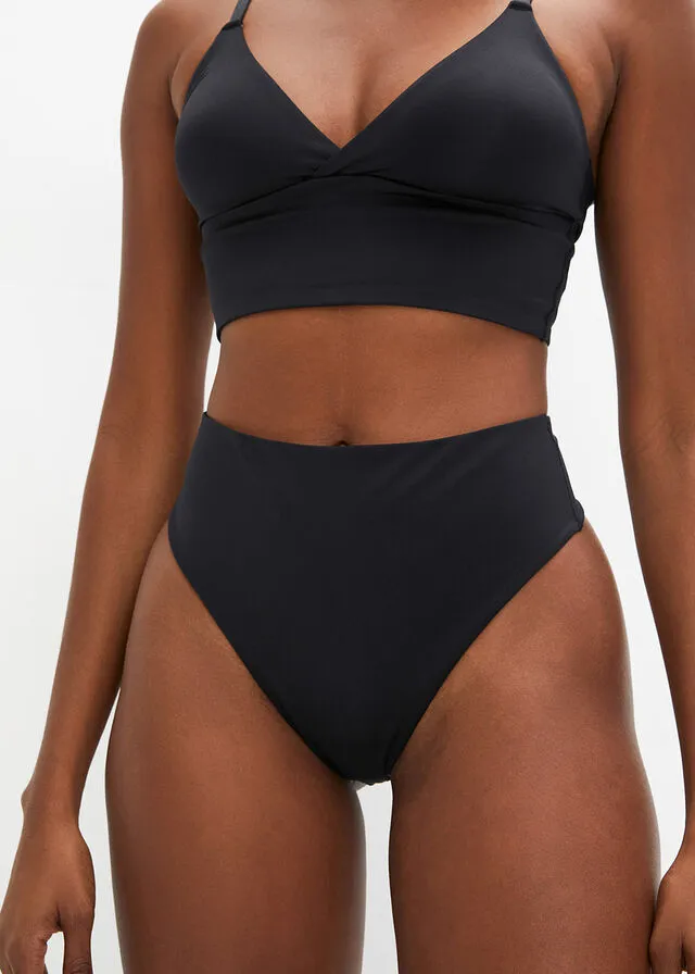 Calzoncillos de cintura alta Negro