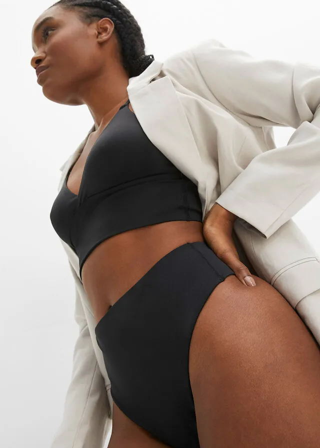 Calzoncillos de cintura alta Negro