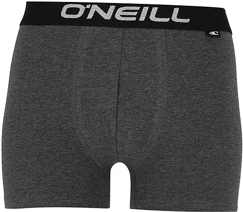 CALZONCILLOS O'NEILL BOXERS 901062 PAINT & PLAIN 2 PACK  BLACK ANTHRACITE MEL  MEN´S