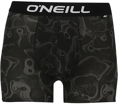 CALZONCILLOS O'NEILL BOXERS 901062 PAINT & PLAIN 2 PACK  BLACK ANTHRACITE MEL  MEN´S