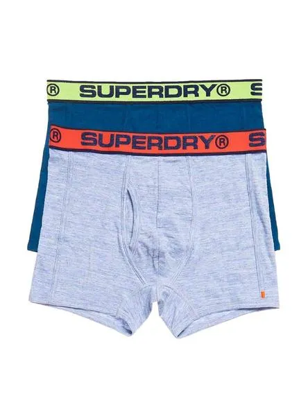 calzoncillos superdry sport azul para hombre