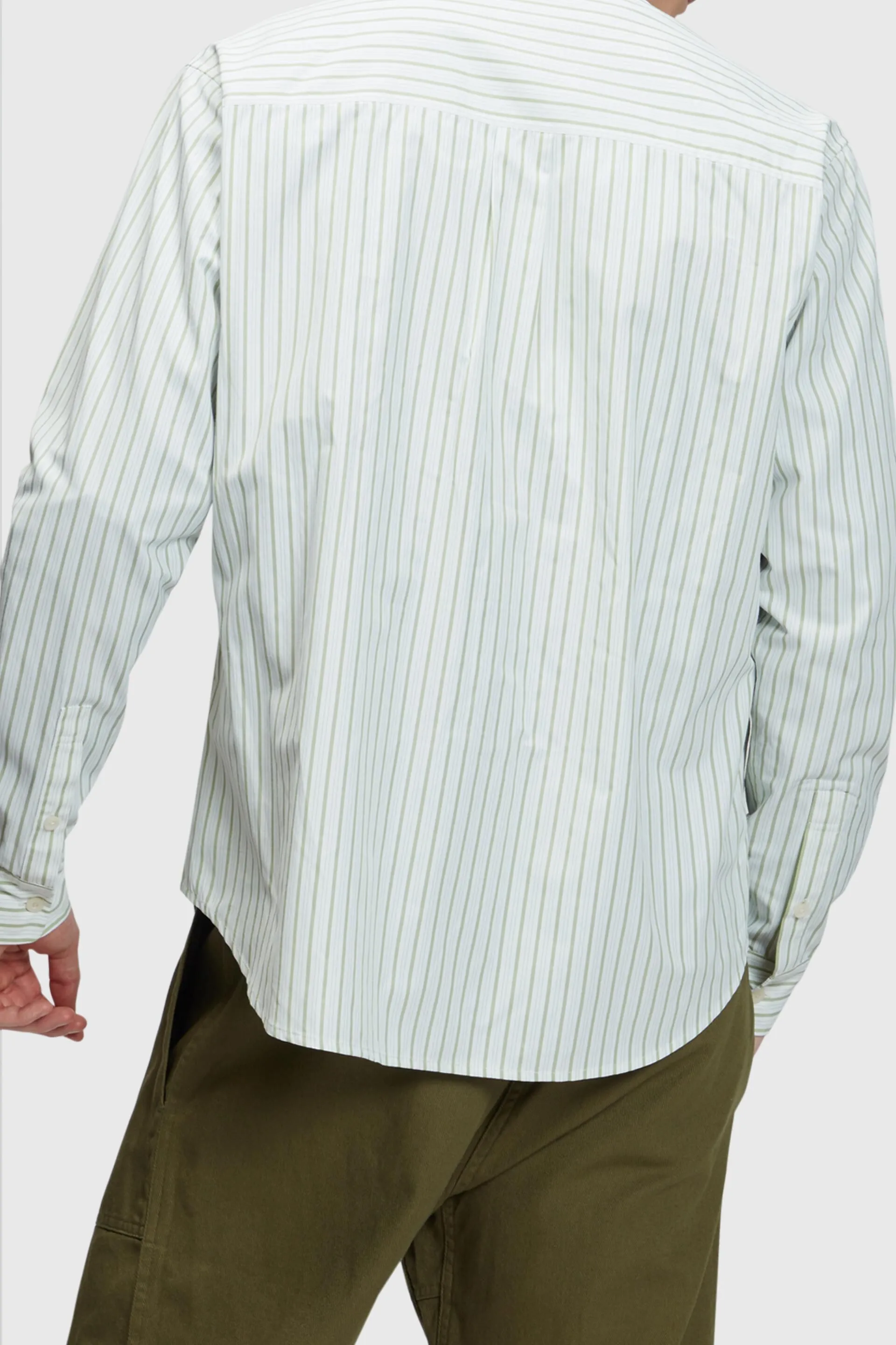 Camisa de corte holgado a rayas