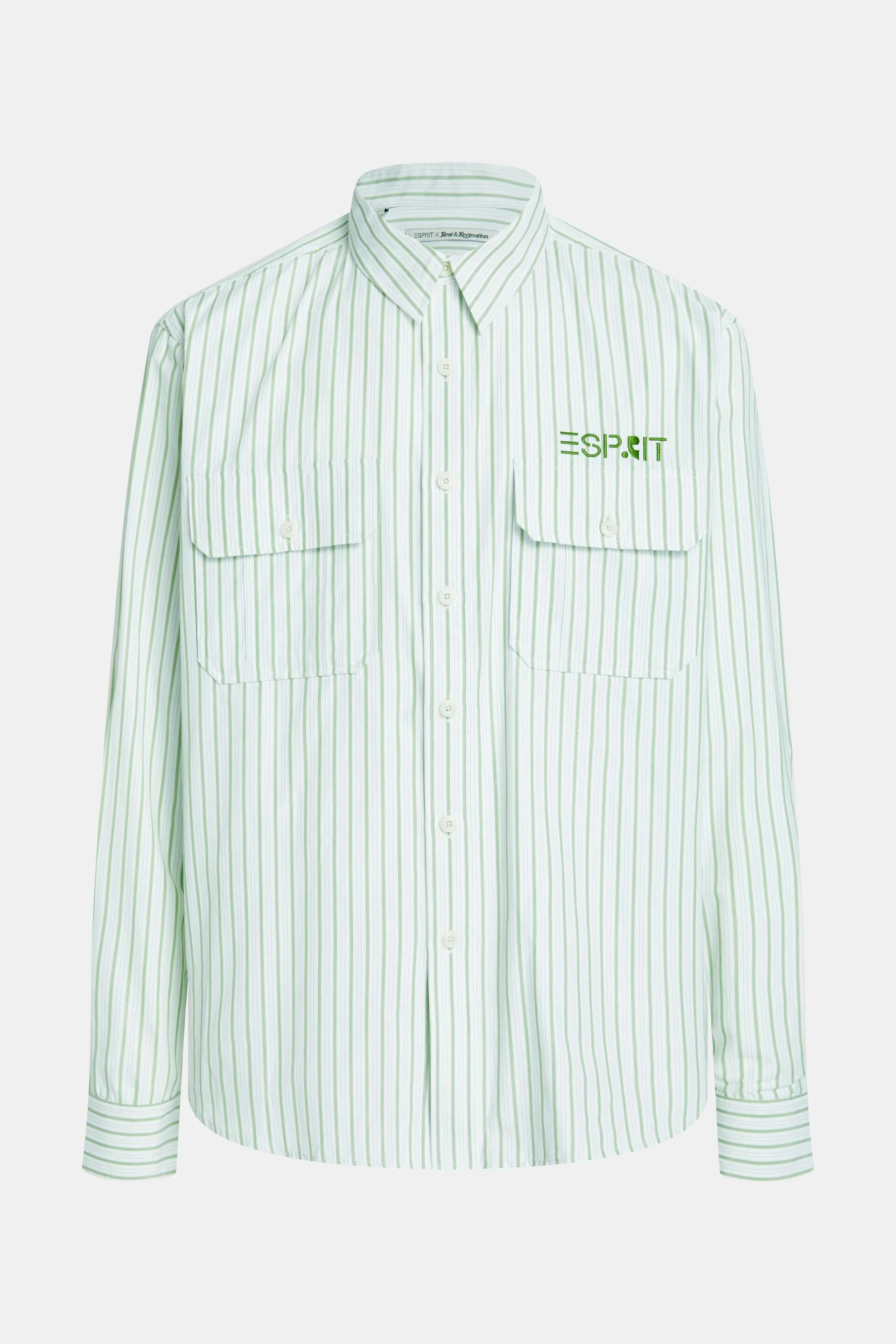 Camisa de corte holgado a rayas