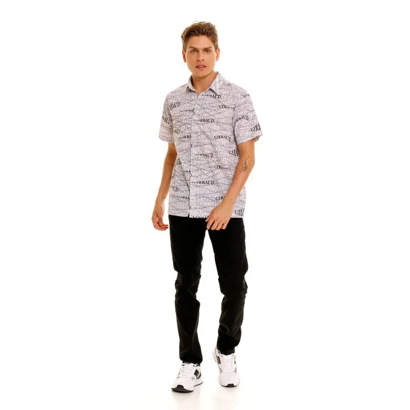 Camisa Manga Corta Para Hombre Girbaud