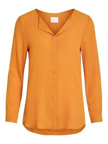 camisa vila vilucy golden para mujer