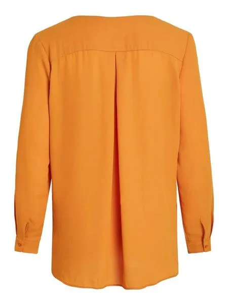 camisa vila vilucy golden para mujer
