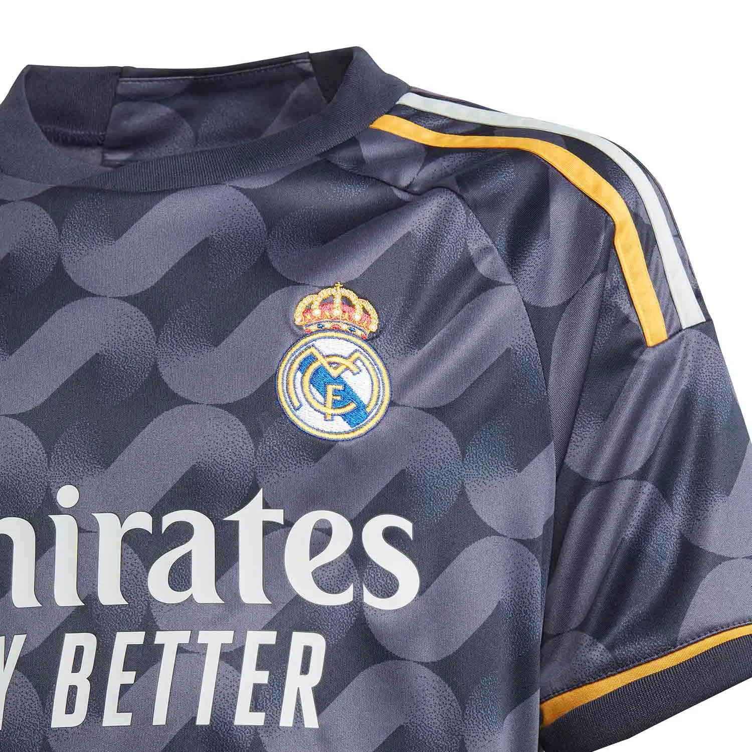 Camiseta adidas 2a Real Madrid Tchouameni niño 2023 2024