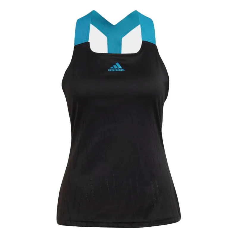 Camiseta Adidas PrimeBlue AeroKnit Negro Aqua | Adidas