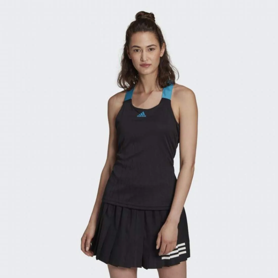 Camiseta Adidas PrimeBlue AeroKnit Negro Aqua | Adidas