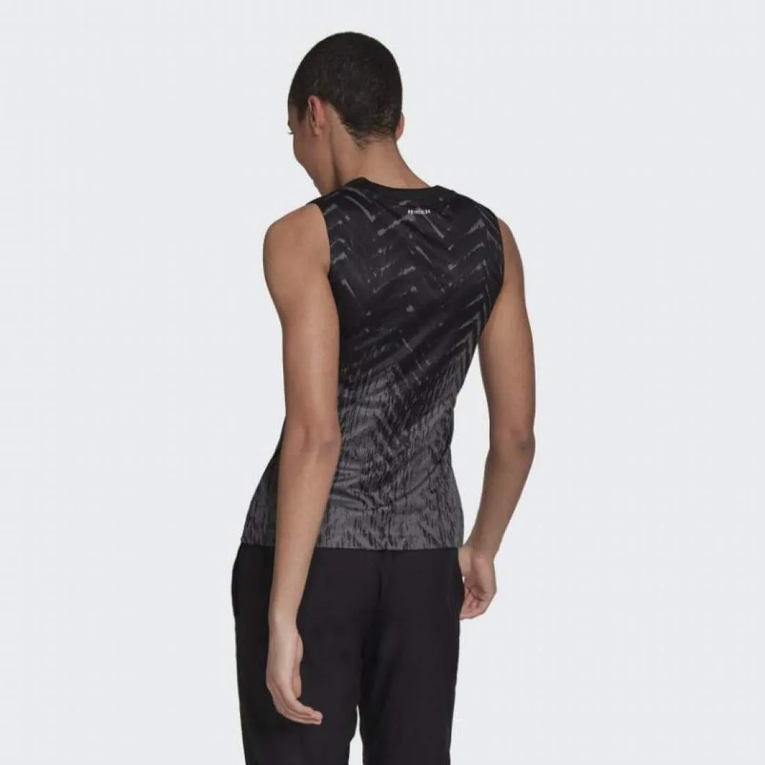 Camiseta Adidas PrimeBlue Match Printed Negro | Adidas