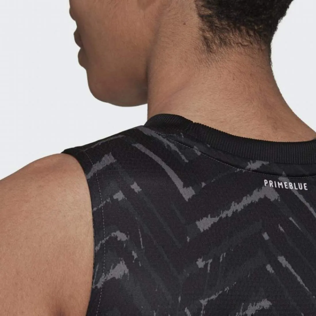 Camiseta Adidas PrimeBlue Match Printed Negro | Adidas