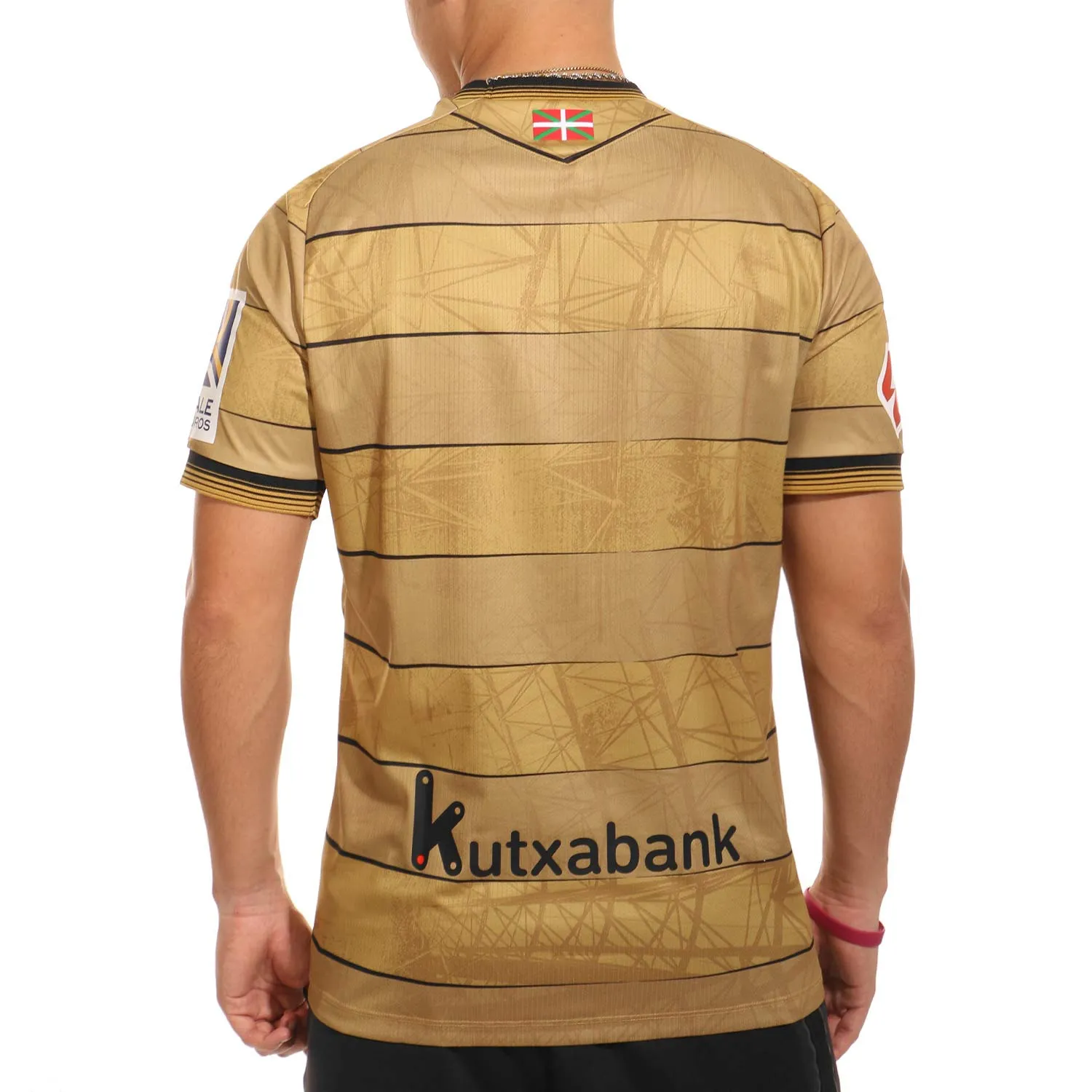 Camiseta auténtica Macron 2a Real Sociedad 2024 2025