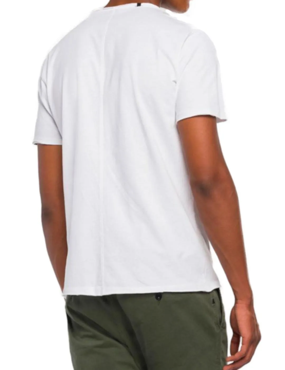 CAMISETA BáSICA REPLAY BLANCA PARA HOMBRE &