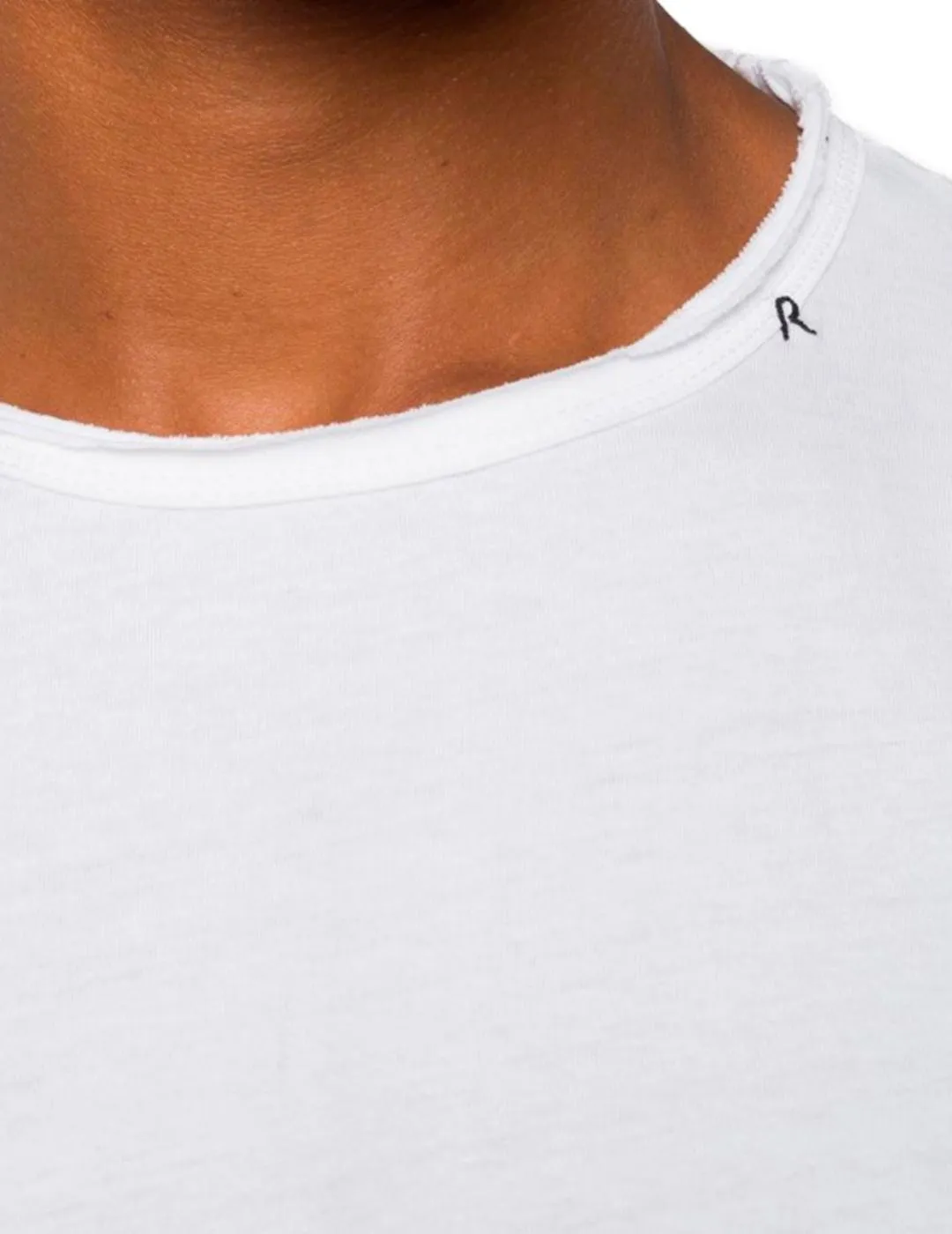 CAMISETA BáSICA REPLAY BLANCA PARA HOMBRE &
