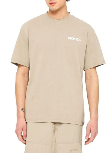 Camiseta Dickies Herndon Beige Para Hombre