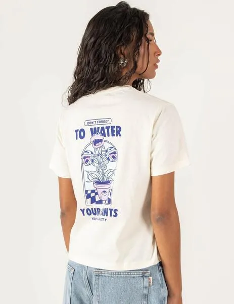 CAMISETA KAOTIKO WASHED DON'T FORGET  IVORY