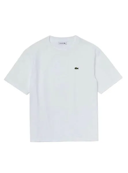 Camiseta Lacoste Oversized Blanco para Mujer