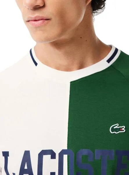 Camiseta Lacoste Tenis Verde para Hombre