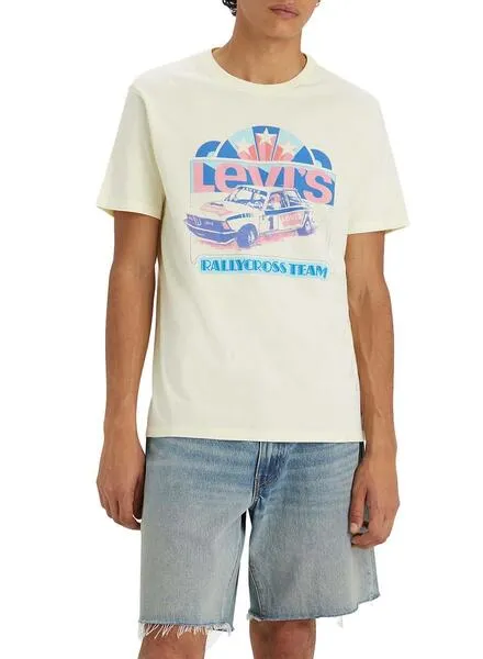Camiseta Levis Archive Blanco para Hombre