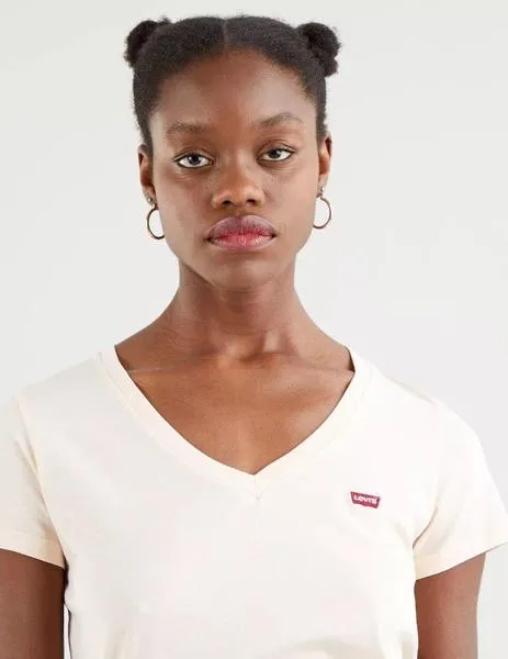 CAMISETA LEVIS PERFECT VNECK SCALLOP SHELL
