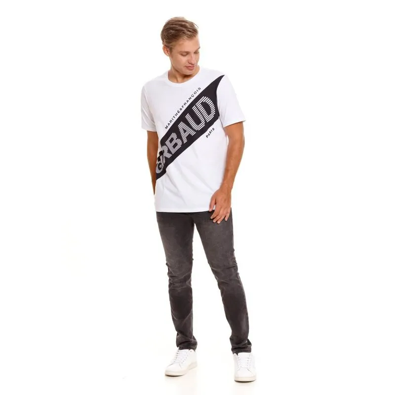 Camiseta Maga Corta Para Hombre Girbaud