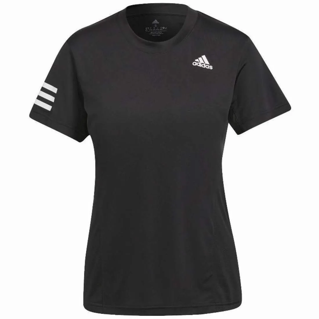 Camiseta Manga Corta Adidas Club Negro Mujer | Adidas