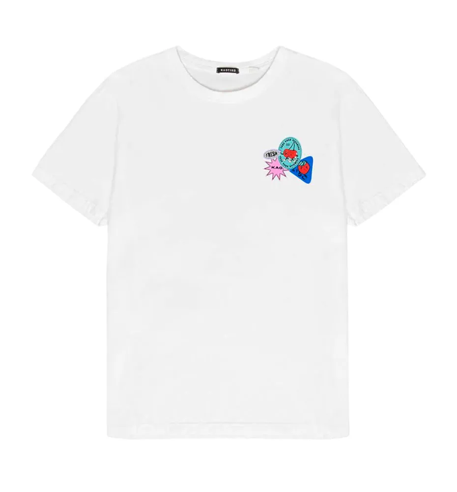 Camiseta M/c Casual_Hombre_KAOTIKO M/c Washed Fresh