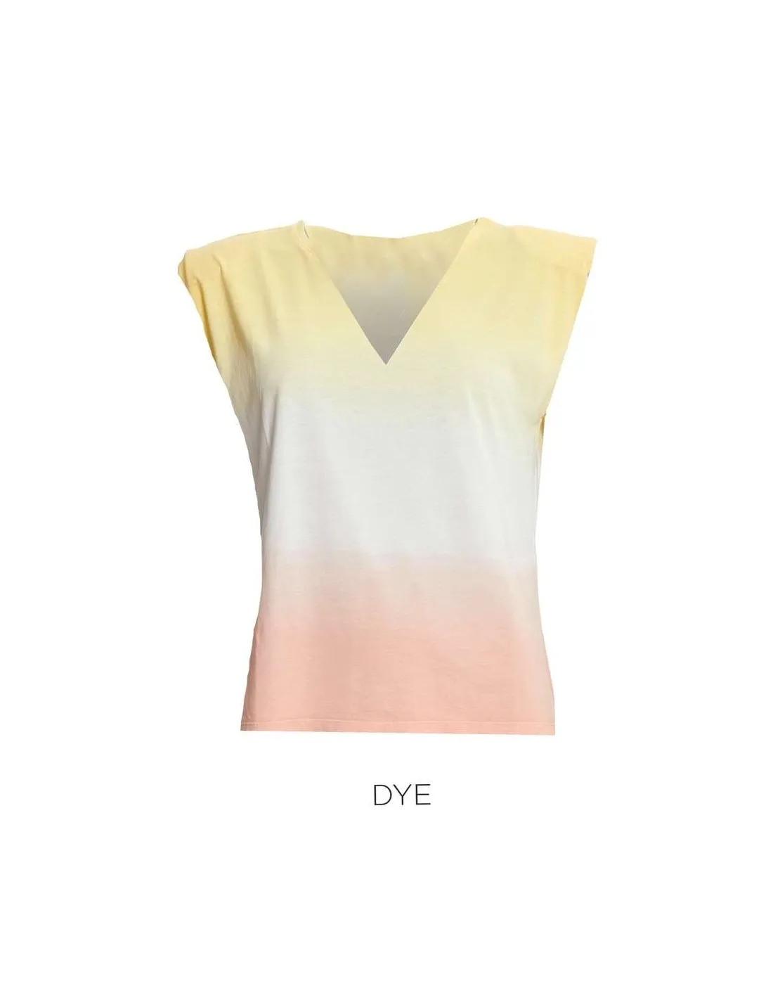 CAMISETA MORGAN DYE TRICOLOR JASPEADA