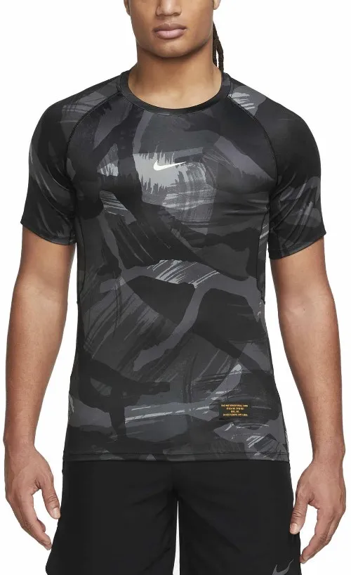 Camiseta Nike M NP DF SLIM TOP SS CAMO AOP