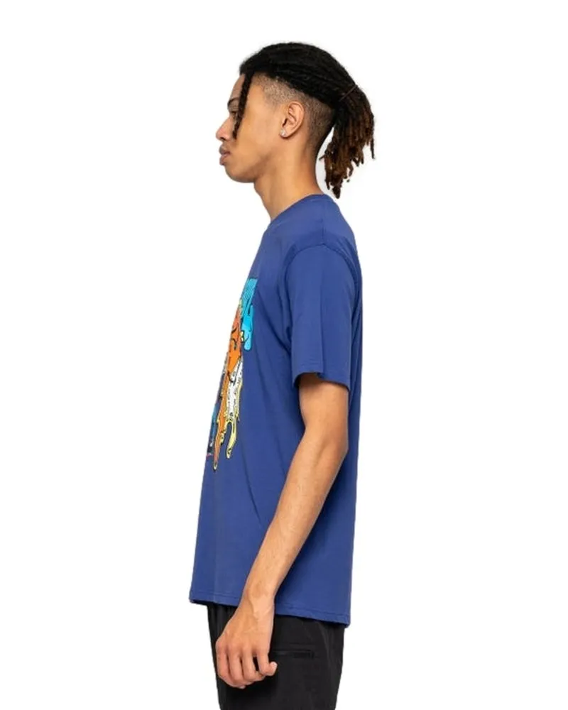 Camiseta santa cruz marino grabke melting clocks tee