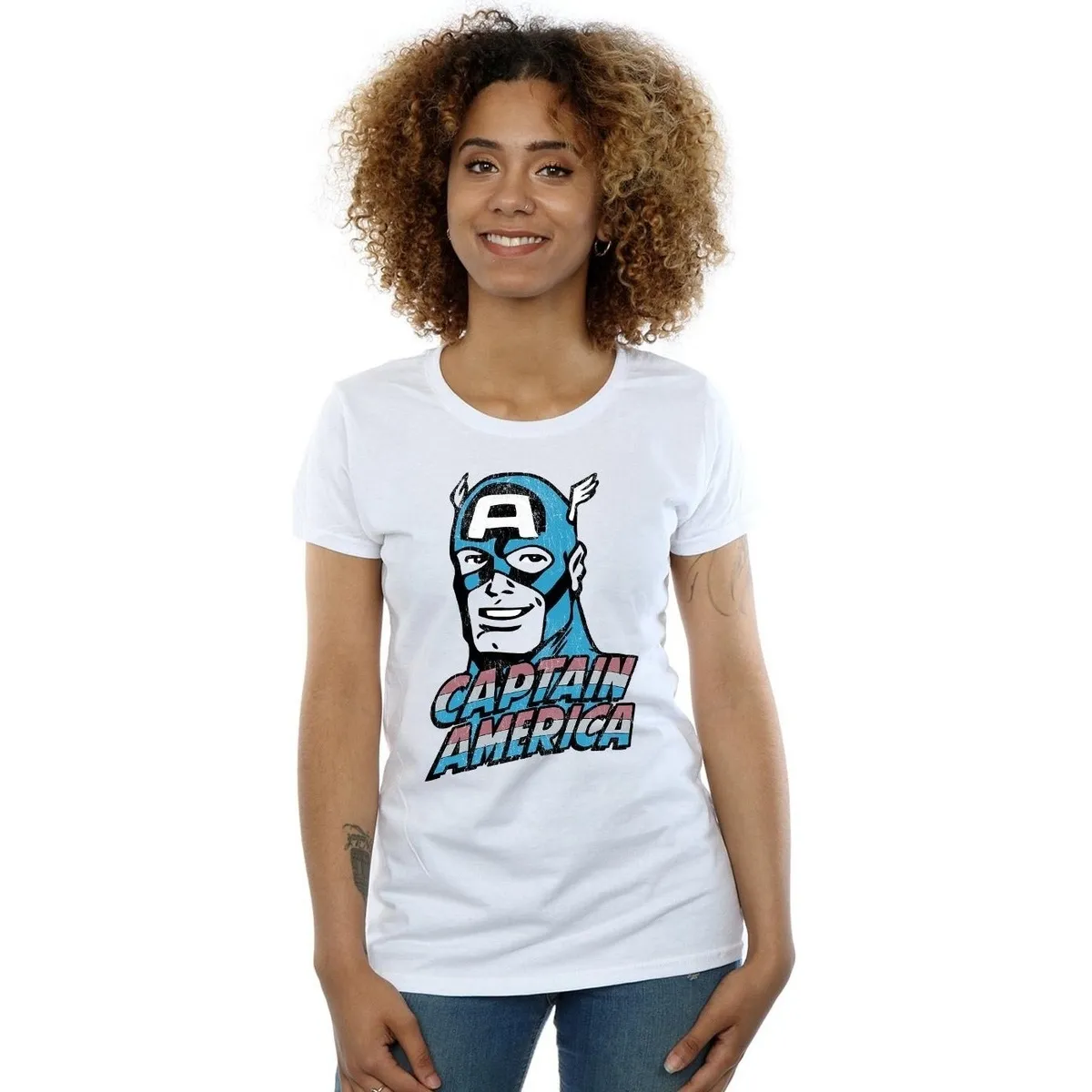 Captain America Distressed