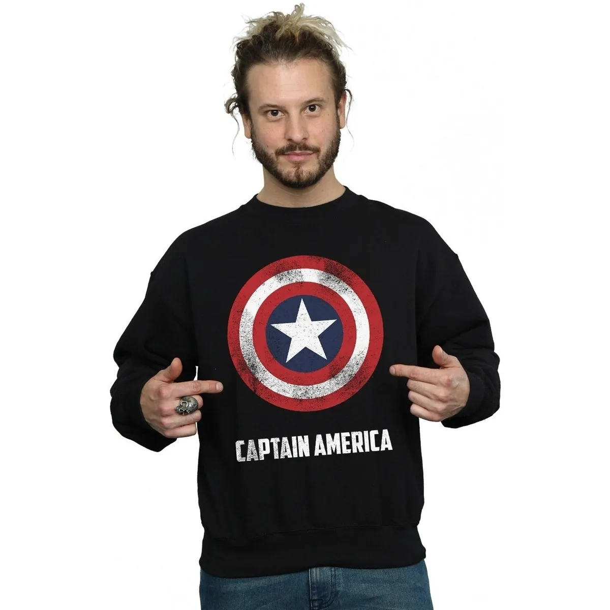 Captain America Shield Text