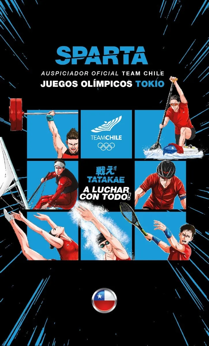Cartas Coleccionables Team Chile JJOO Tokio 2020