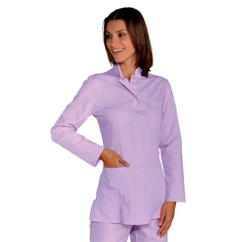 CASACA PORTOFINO LILA CON CORCHETES ISACCO  OFERTA TALLA L