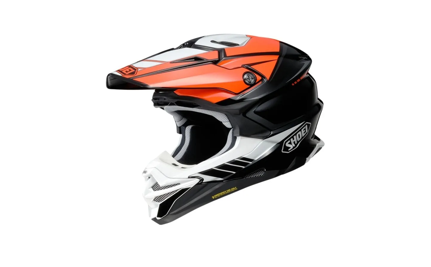 CASCO SHOEI VFXWR 06 JAMMER BLANCO NARANJA NEGRO |CSVFXWR060108|