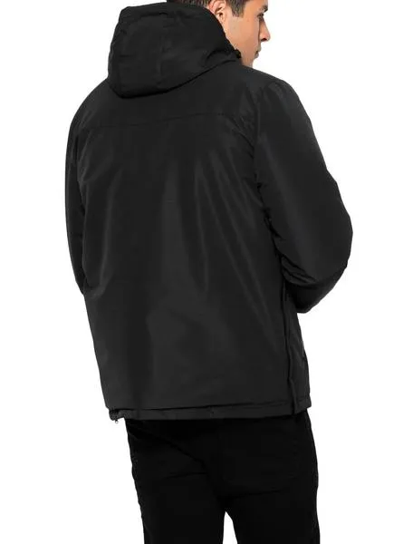 cazadora fila michirou negro para hombre