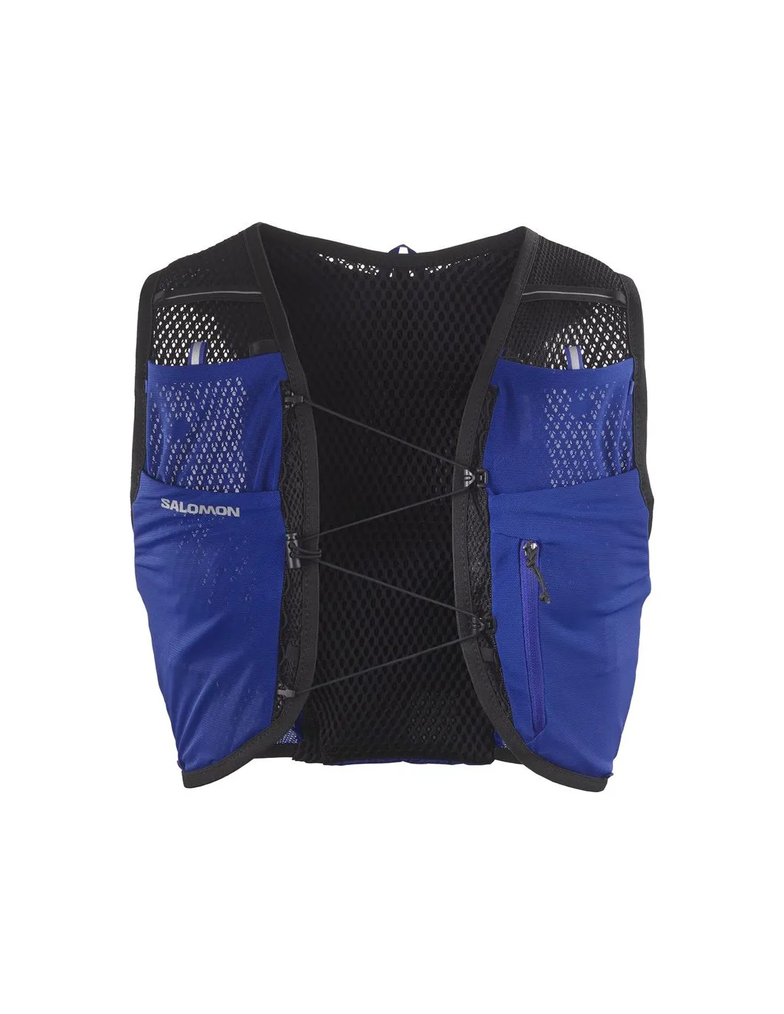 Chaleco de Running Salomon Active Skin 8 No Flasks Azul/Negro