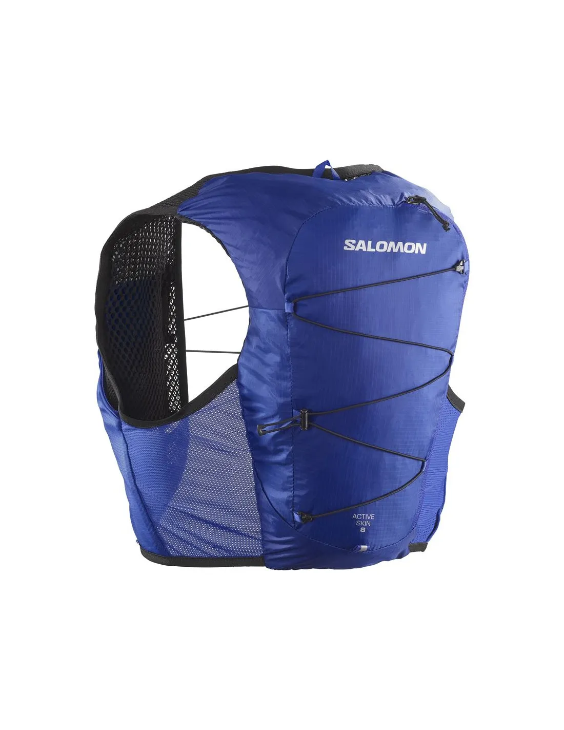 Chaleco de Running Salomon Active Skin 8 No Flasks Azul/Negro