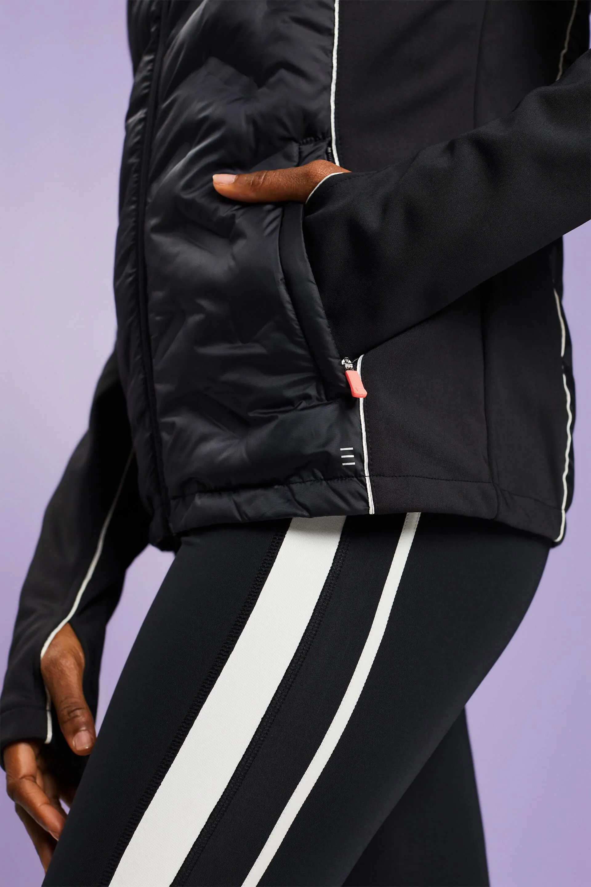 Chaqueta acolchada con capucha Active
