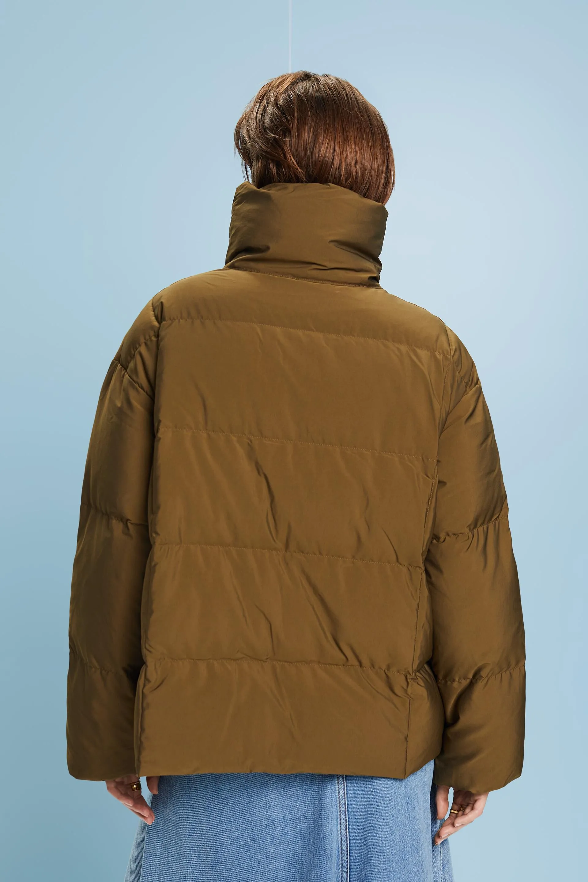 Chaqueta acolchada con plumón