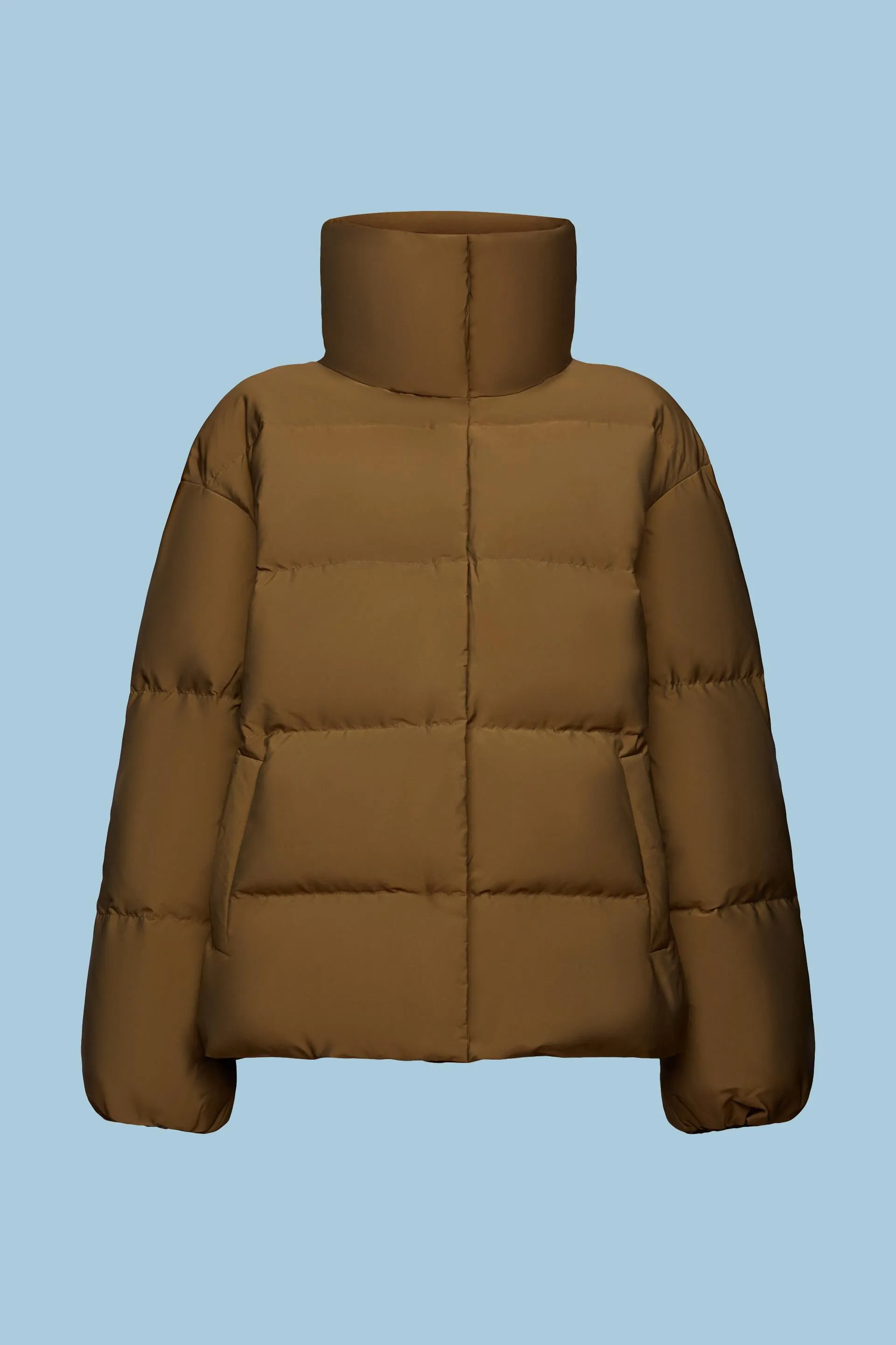 Chaqueta acolchada con plumón