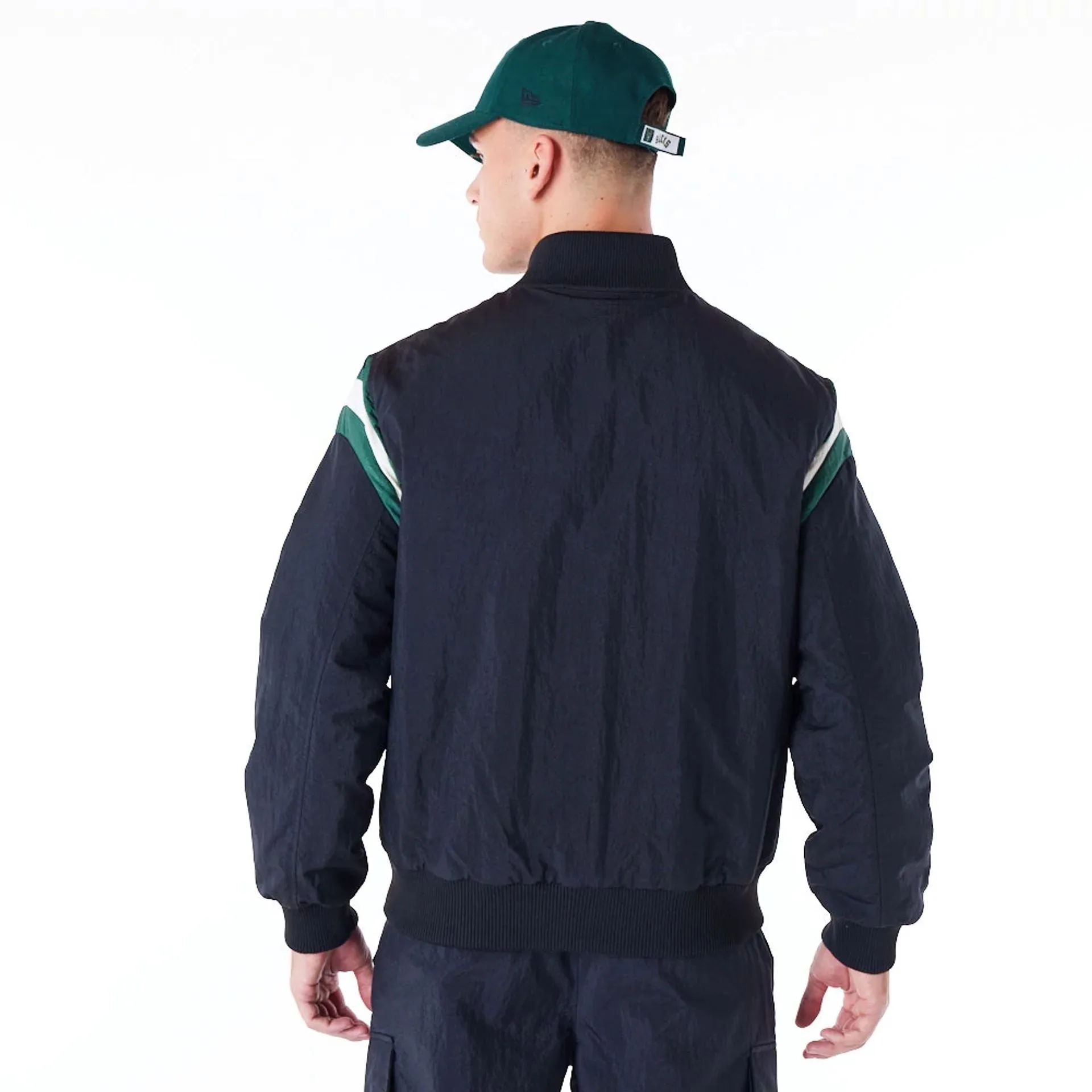 Chaqueta Bomber Milwaukee Bucks NBA Panel