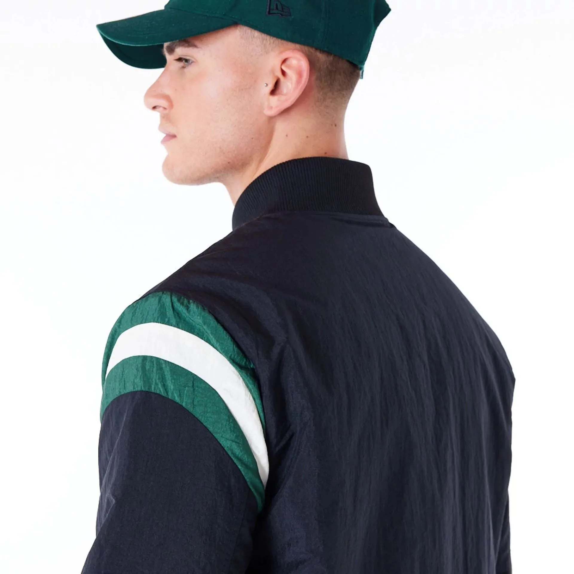 Chaqueta Bomber Milwaukee Bucks NBA Panel