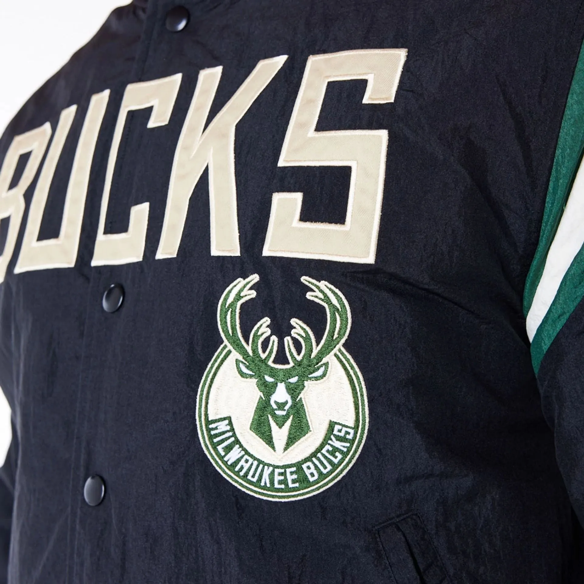 Chaqueta Bomber Milwaukee Bucks NBA Panel