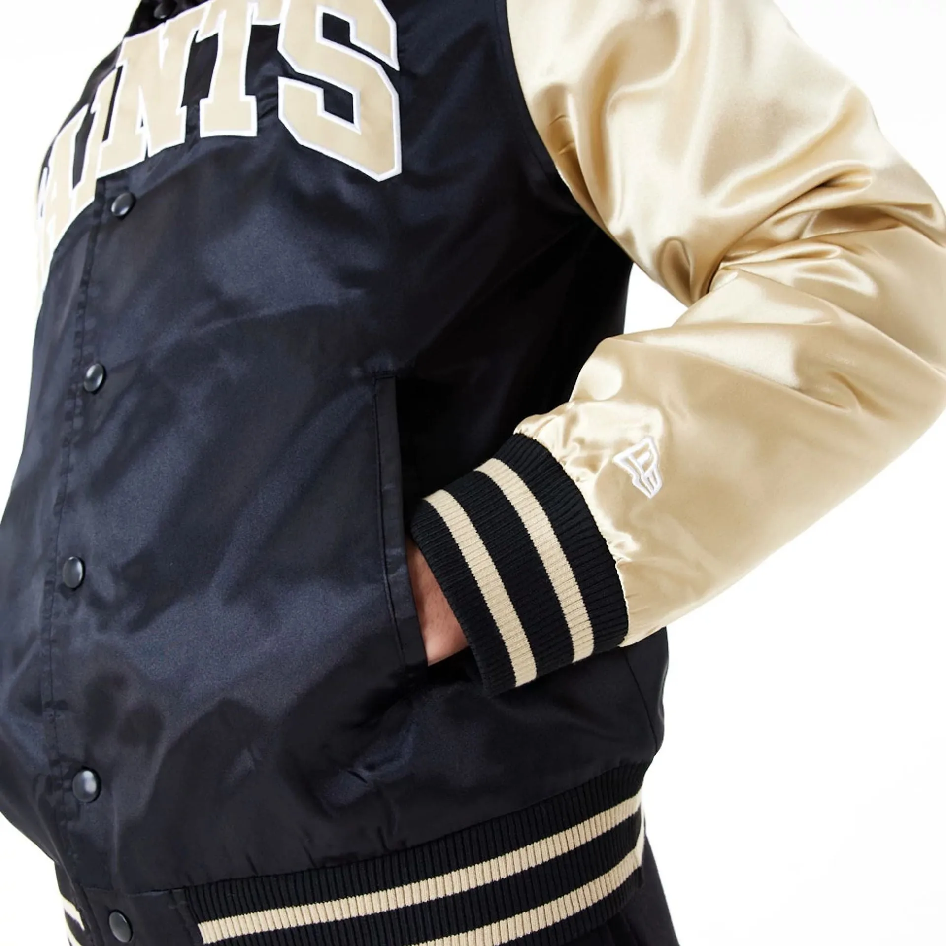 Chaqueta Bomber New Orleans Saints NFL Satin