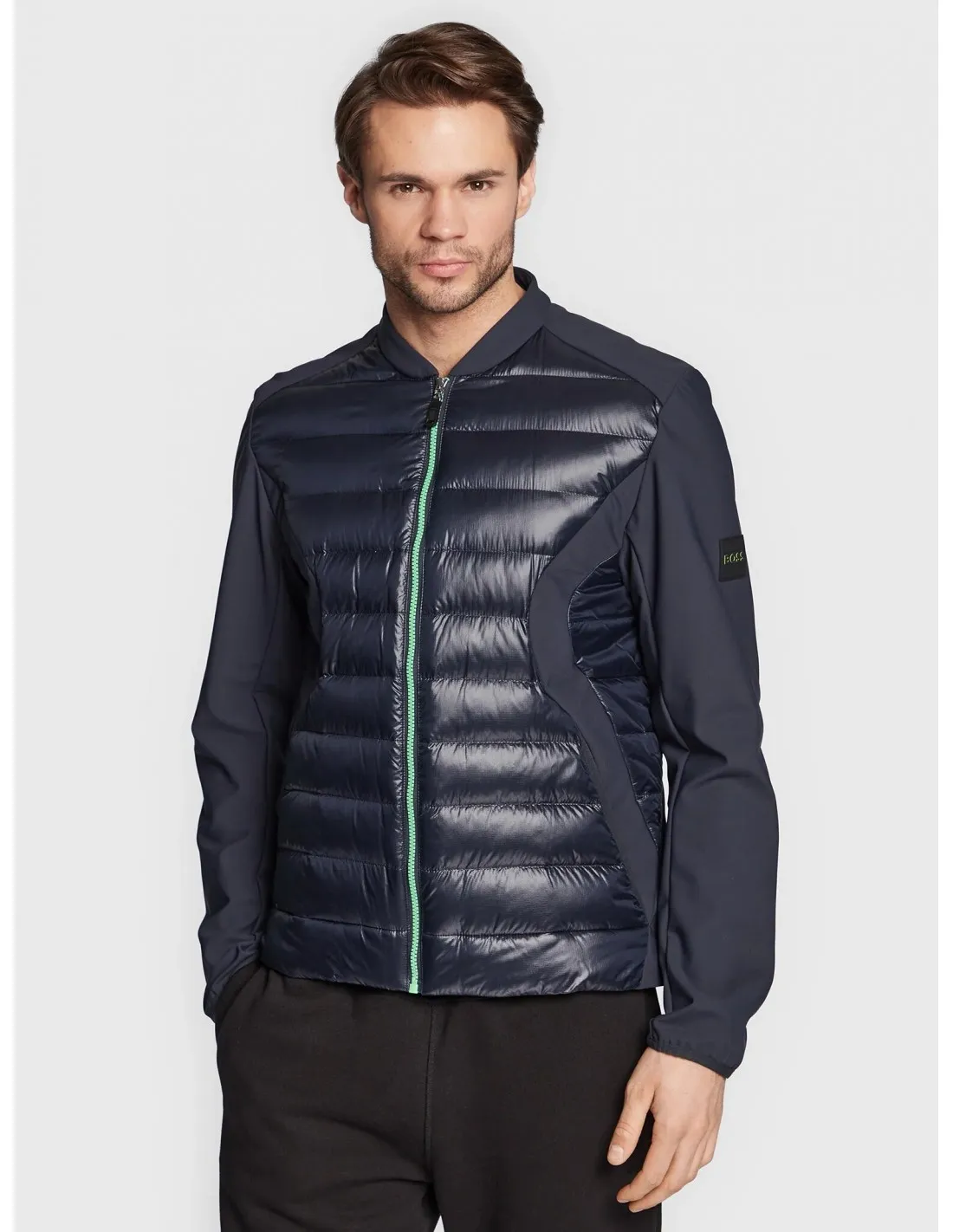 Chaqueta cortavientos con cremallera de Boss