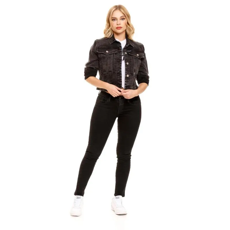 Chaqueta Denim Para Mujer Girbaud