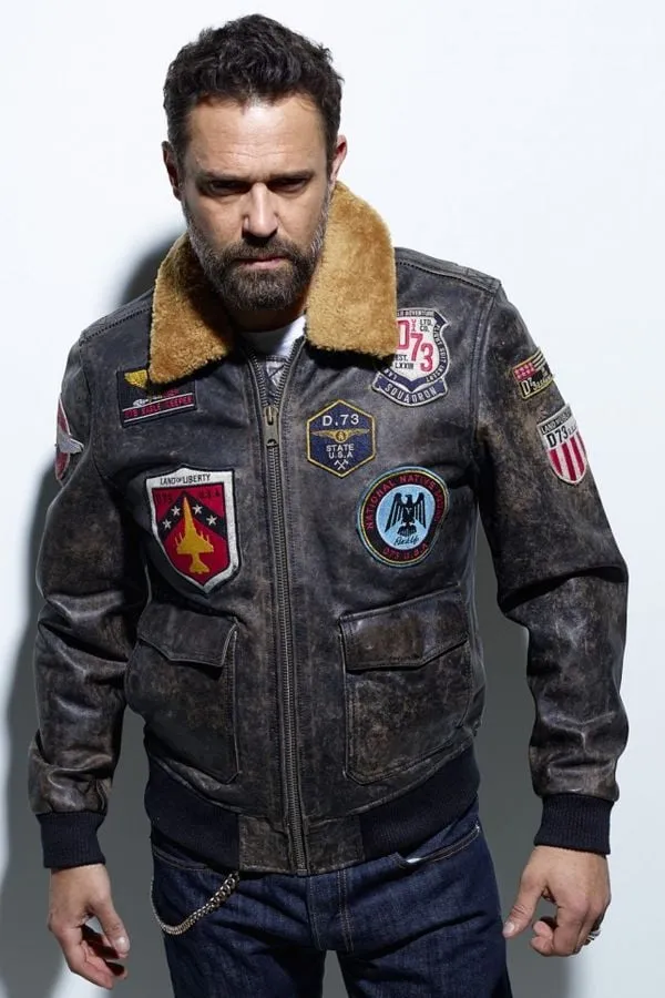 CHAQUETA HOMBRE DAYTONA F4 COW ASPHALT BLACK