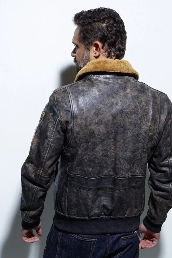 CHAQUETA HOMBRE DAYTONA F4 COW ASPHALT BLACK