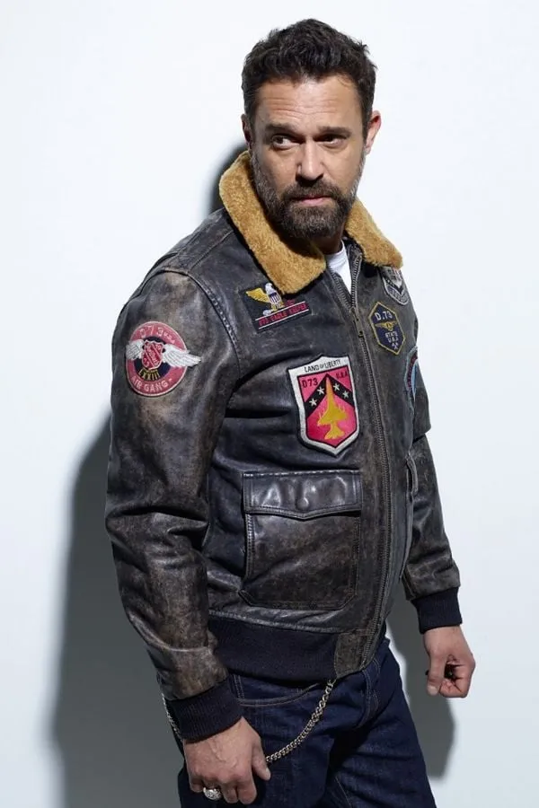 CHAQUETA HOMBRE DAYTONA F4 COW ASPHALT BLACK